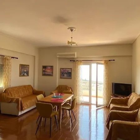 Drimadhe: Spacious And All-comfort Sea-view Appt * Dhërmi